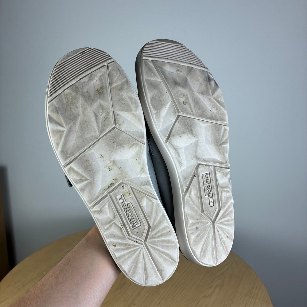 Merrell Around Town Slip On Air Shoes Women's 8 Comfort Mules Perforated Clogs - Picture 6 of 7